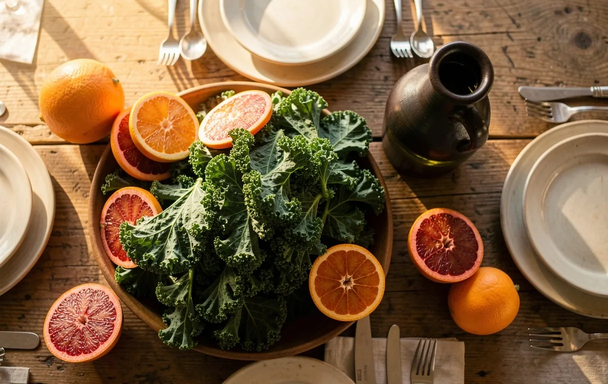 Variedad de alimentos saludables