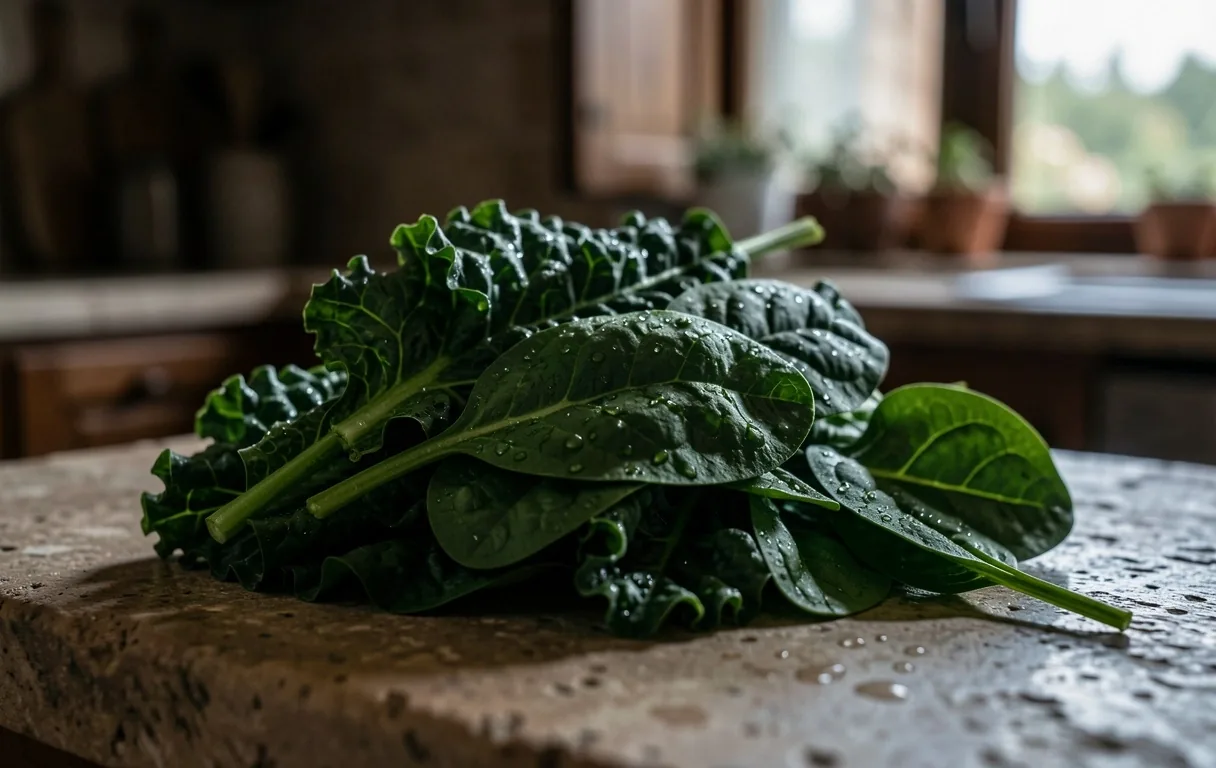 Vegetales de hoja verde